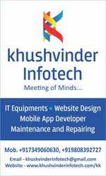 khushvinder Infotech, web-designing, mobile app, IT equipments.