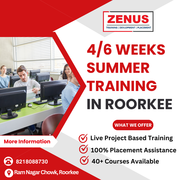 4/6 WEEKS Training in Haridwar | Zenus Infotech